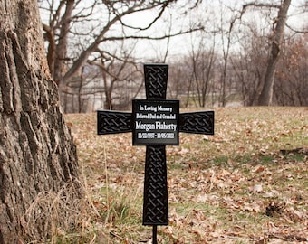 Memorial Cross Stake