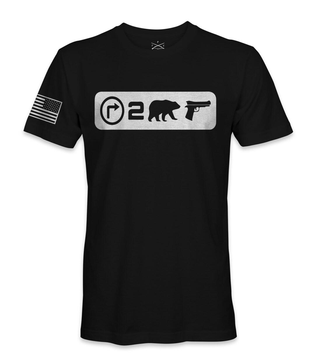 T-shirt Femme Tee Hunt 'Become An Outlaw' - Crâne, 2e Amendement - Neuf Avec étiquettes
