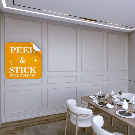Peel and Stick Wall Molding Kit Ready to Assemble for Dining -  Israel