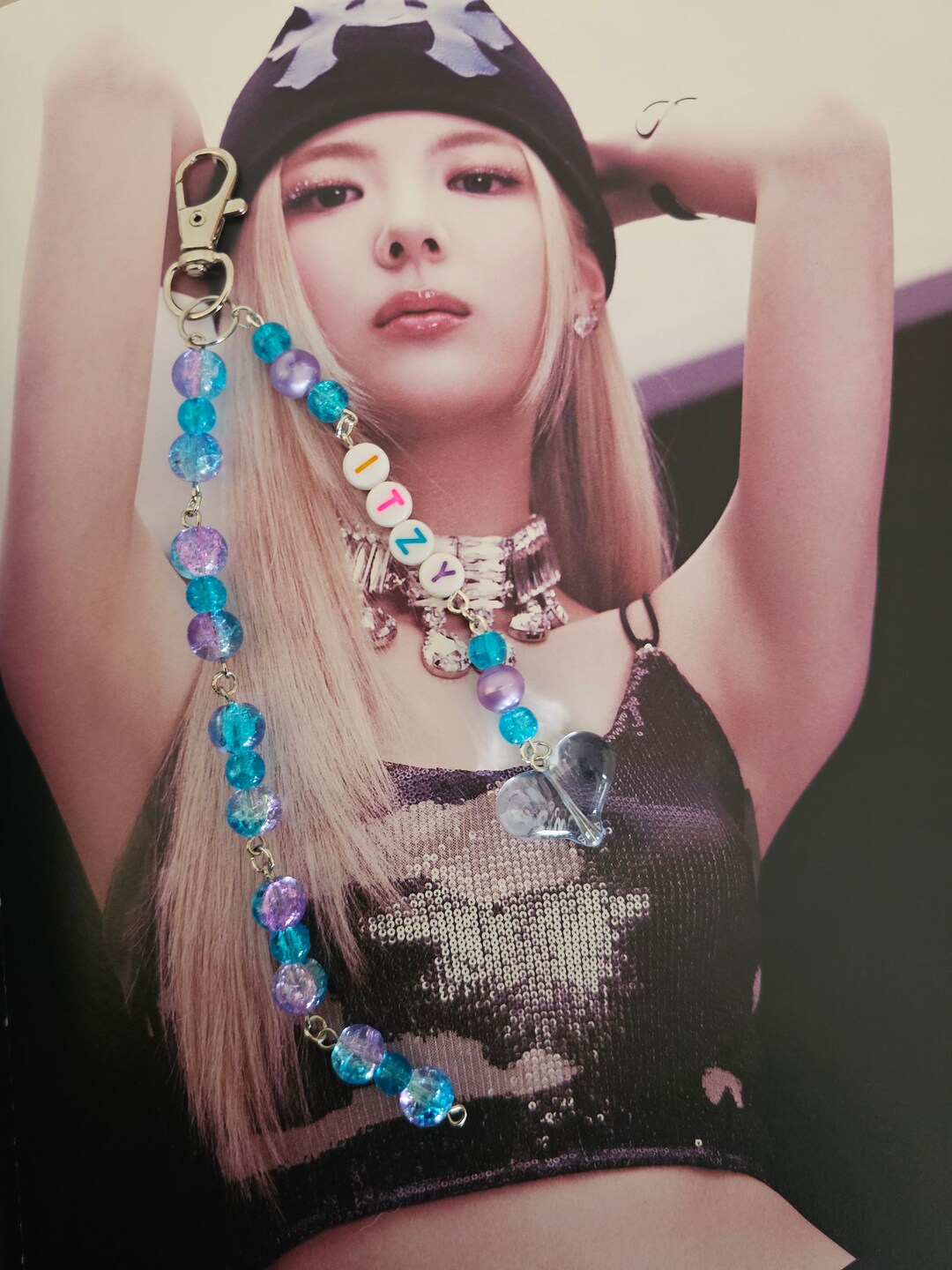 Handmade Itzy Inspired Keychain Etsy