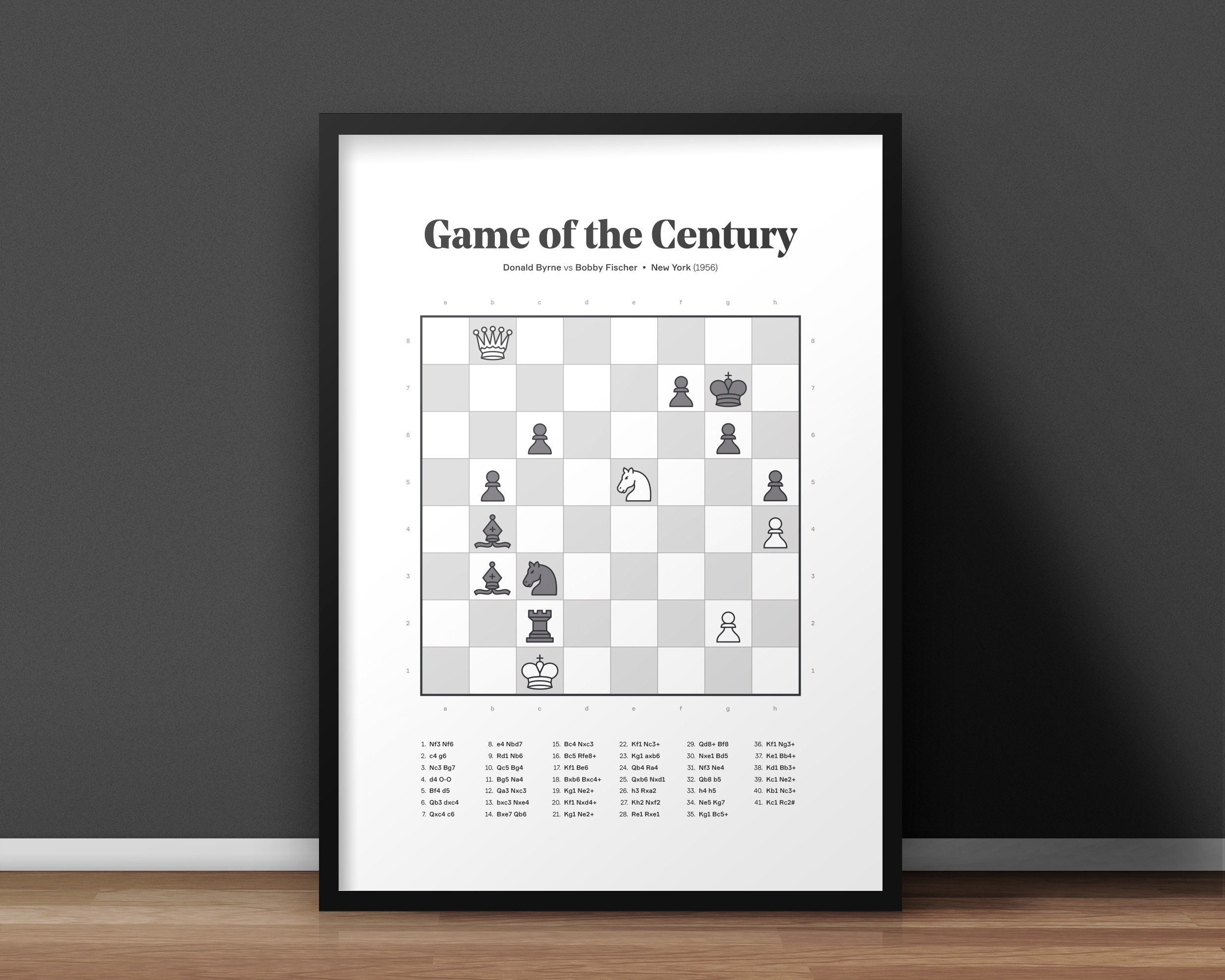 Opera Game - Paul Morphy Art Board Print for Sale by GambitChess