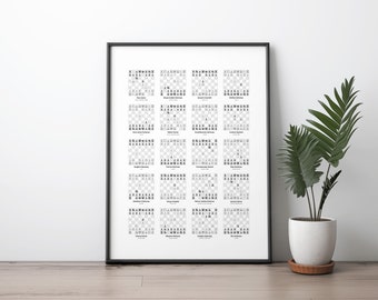 20 Chess Openings Print – Chess Poster – Chess Gift [European Union]