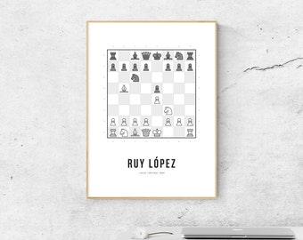 Ruy López Poster for Sale by GelDesigns