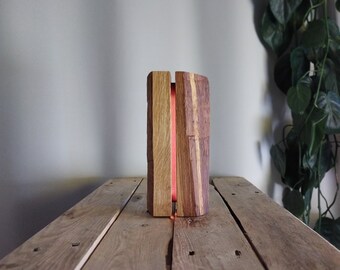 decorative lamp night light oak