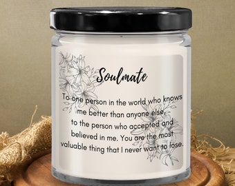 Candles for soulmate, candles for women, candles for men, candles for friends, candles for gifts, gifts for her
