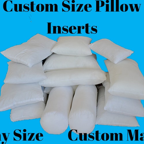Custom Size Pillow Custom Made Pillow Pillow Insert Throw Etsy
