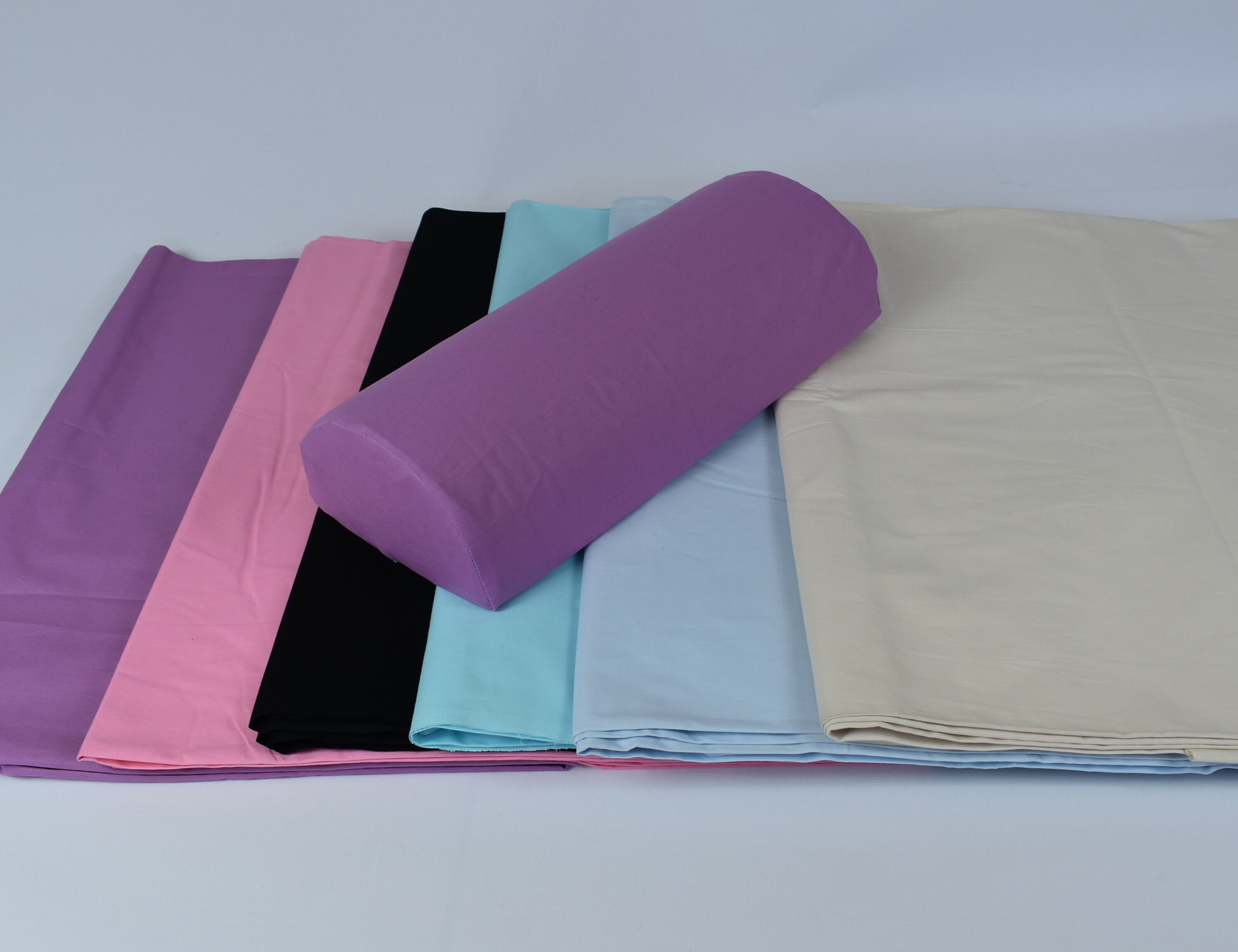 Pure Cotton Half Moon Pillow Cover Colorful Custom Made 100 Etsy