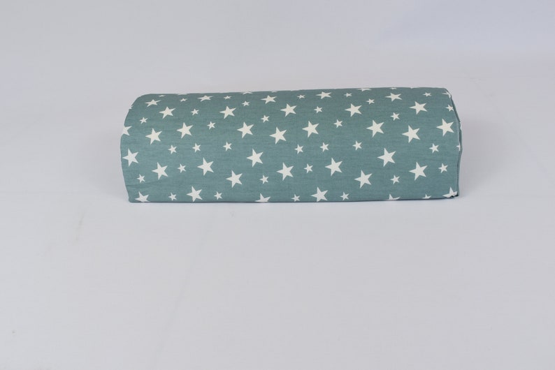 Pure Cotton Half Moon Pillow Cover Colorful Custom Made 100 Etsy