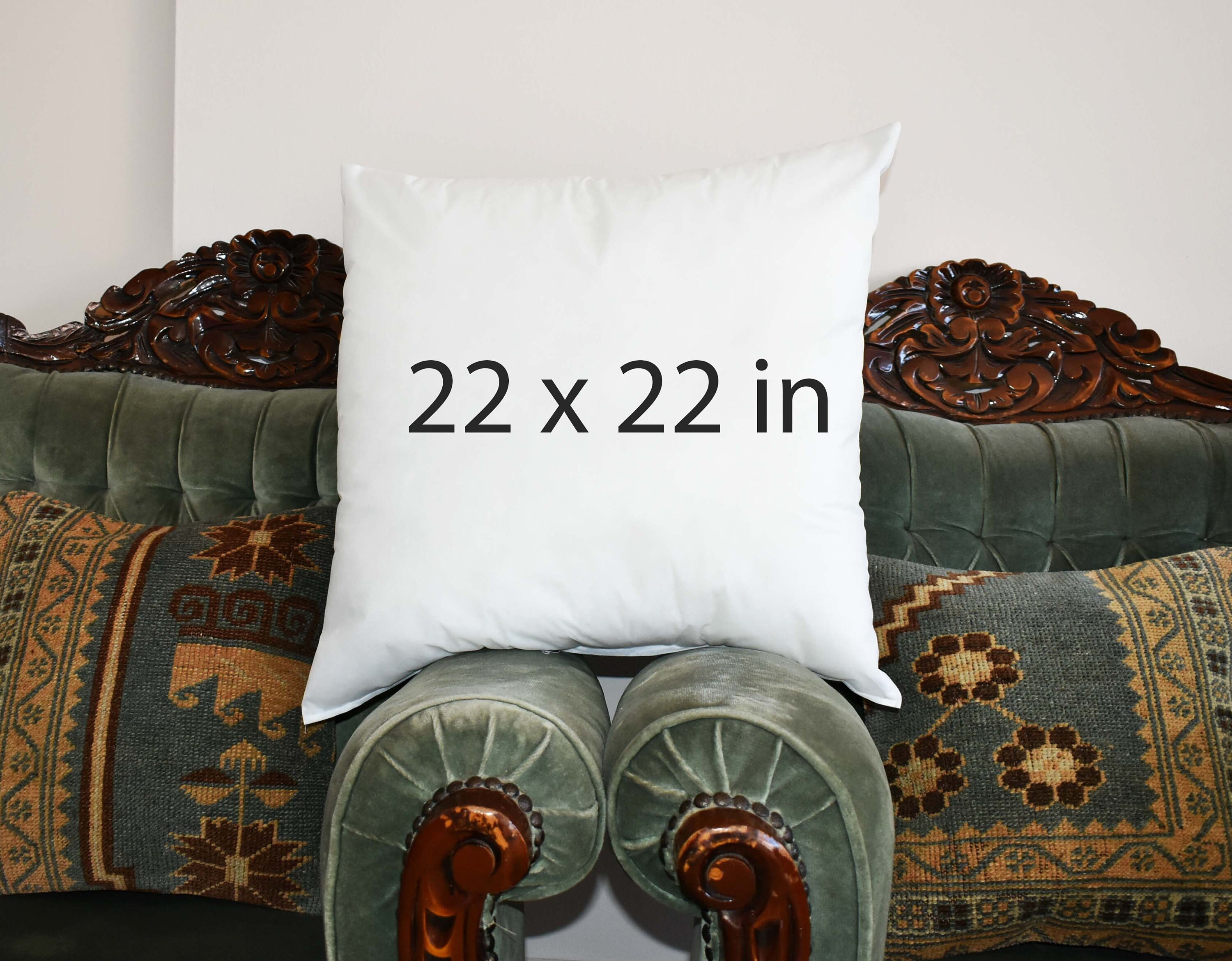 22x22 pillow insert