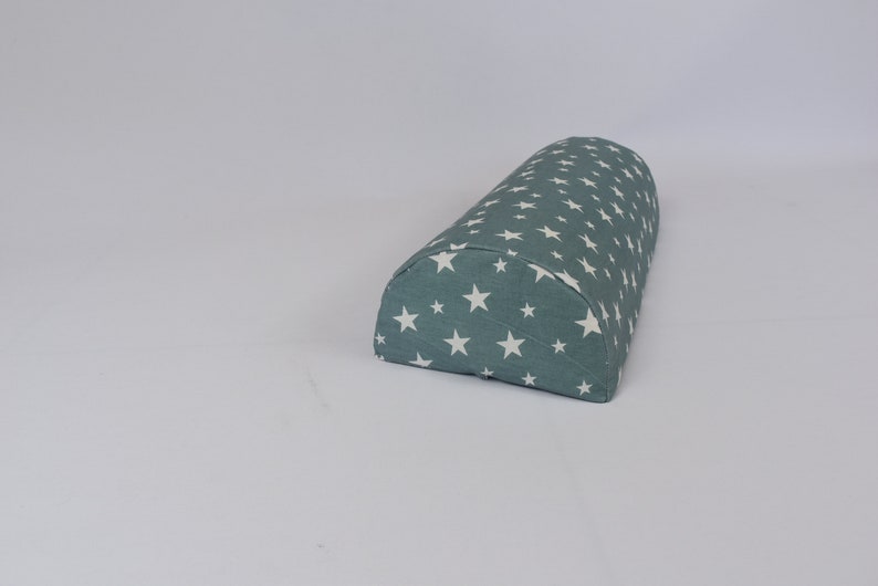 Pure Cotton Half Moon Pillow Cover Colorful Custom Made 100 Etsy