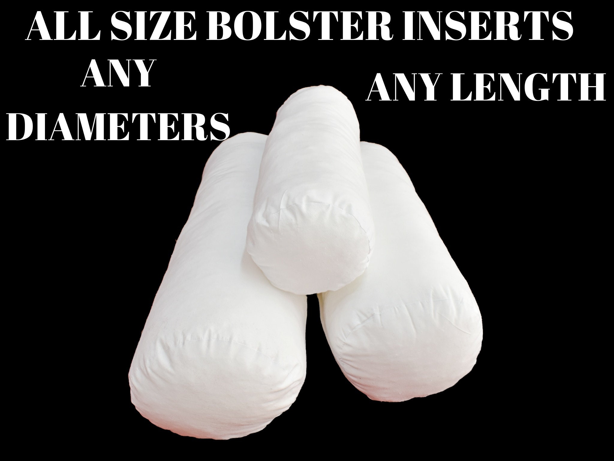 Cushy Form Bolster Pillow for Lumbar and Leg Support - 20.5 x 8 x