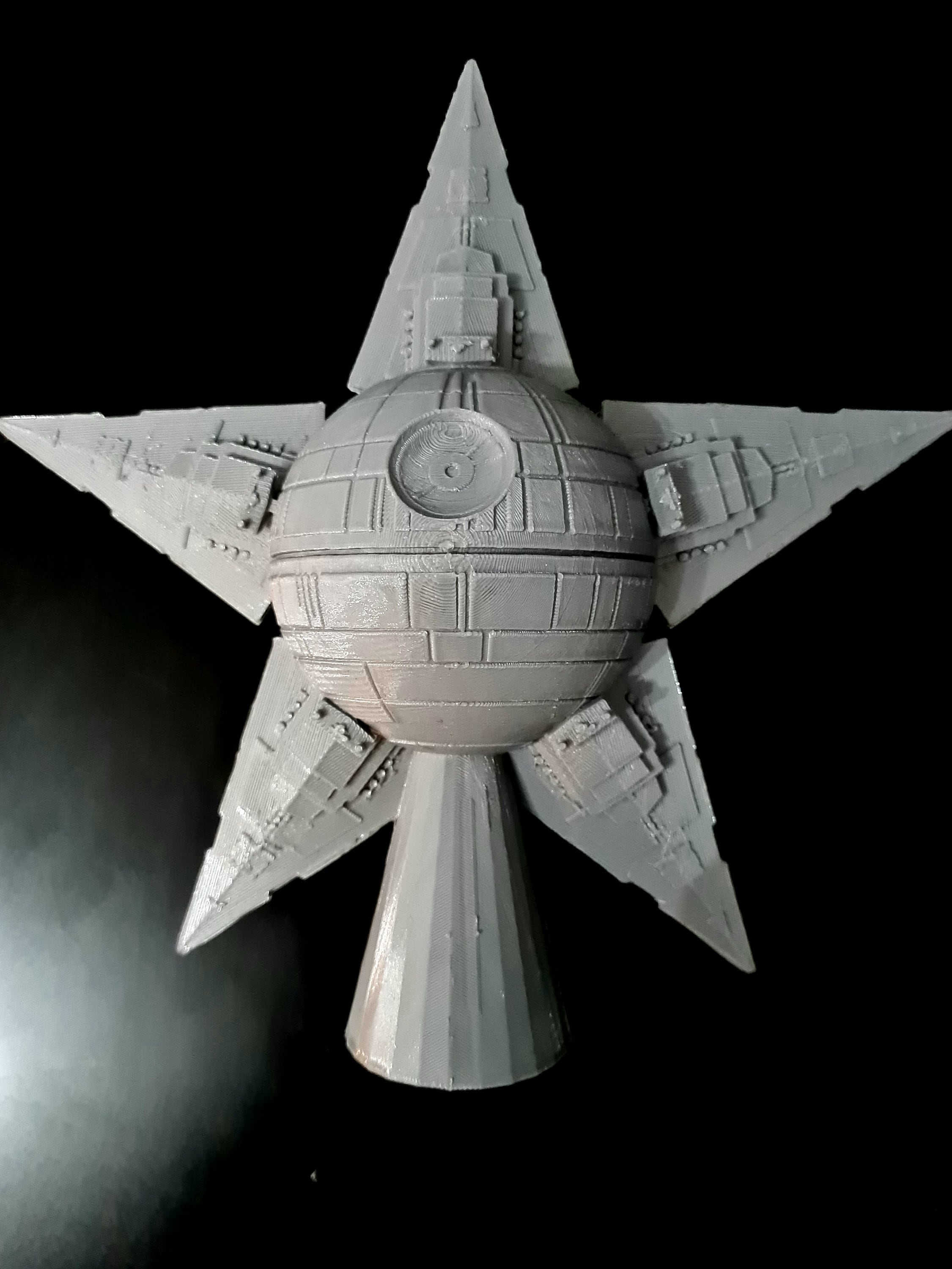 Star Wars Christmas Tree Topper Starwars Millennium Falcon Etsy UK