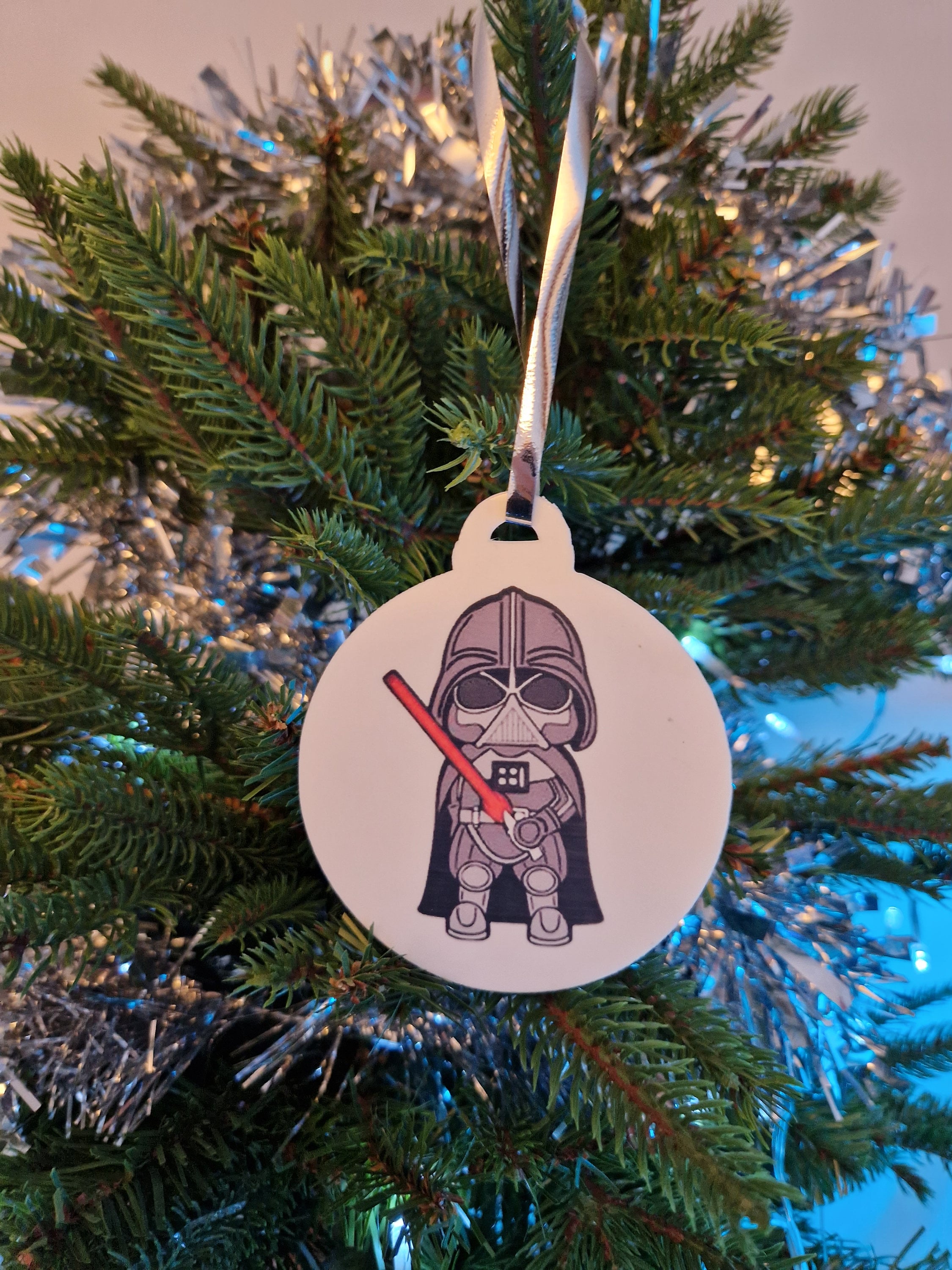 Star Wars Christmas Tree Topper Starwars Millennium Falcon Etsy UK