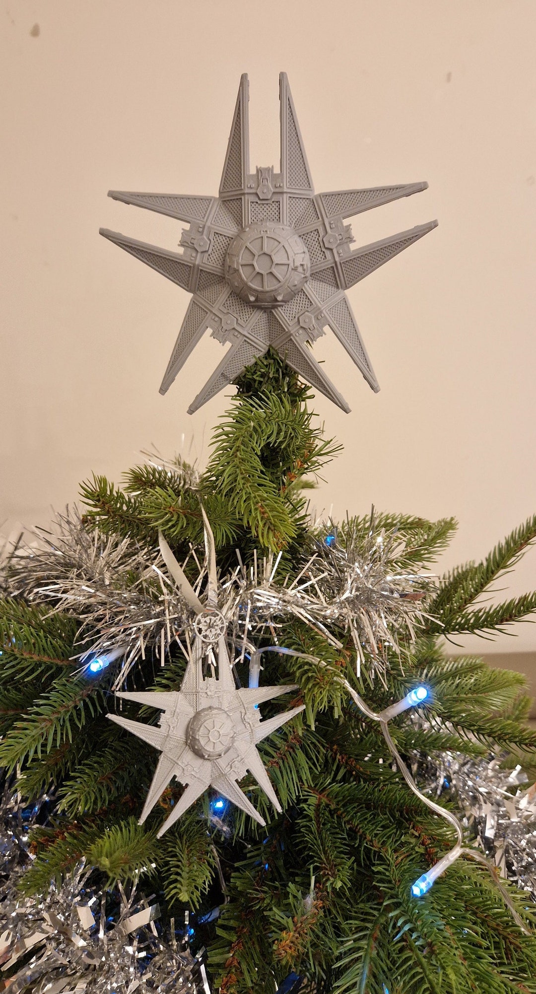 Star Wars Christmas Tree Topper, Star Wars, Tie Fighter, Star Destroyer