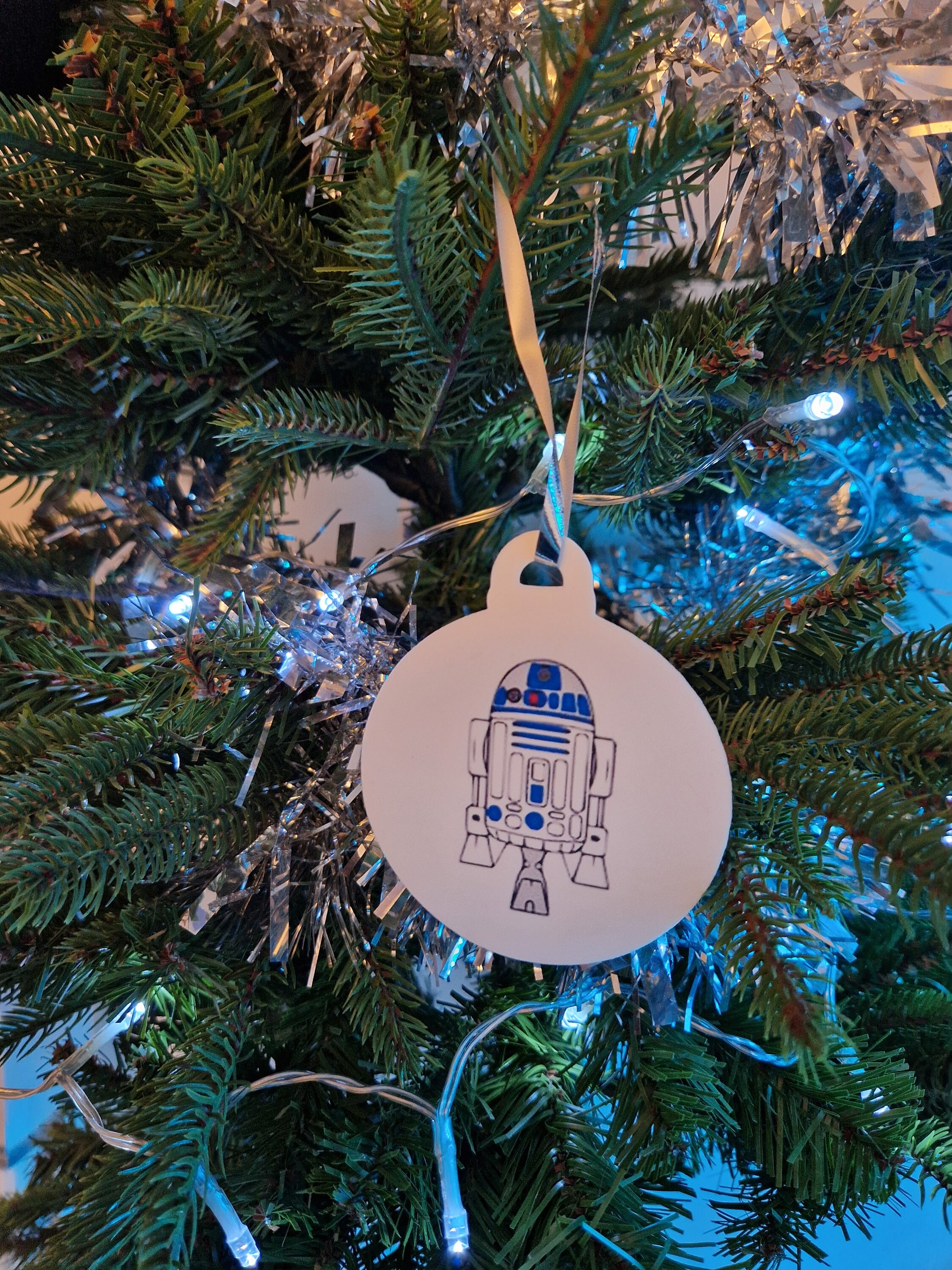 Star Wars Christmas Tree Topper Starwars Millennium Falcon Etsy UK