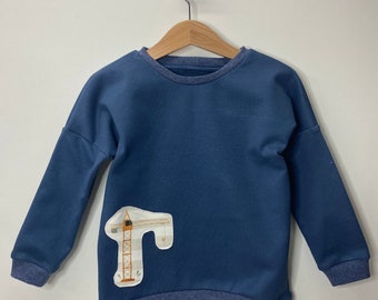 Oversize Sweater mit Wunsch Applikation