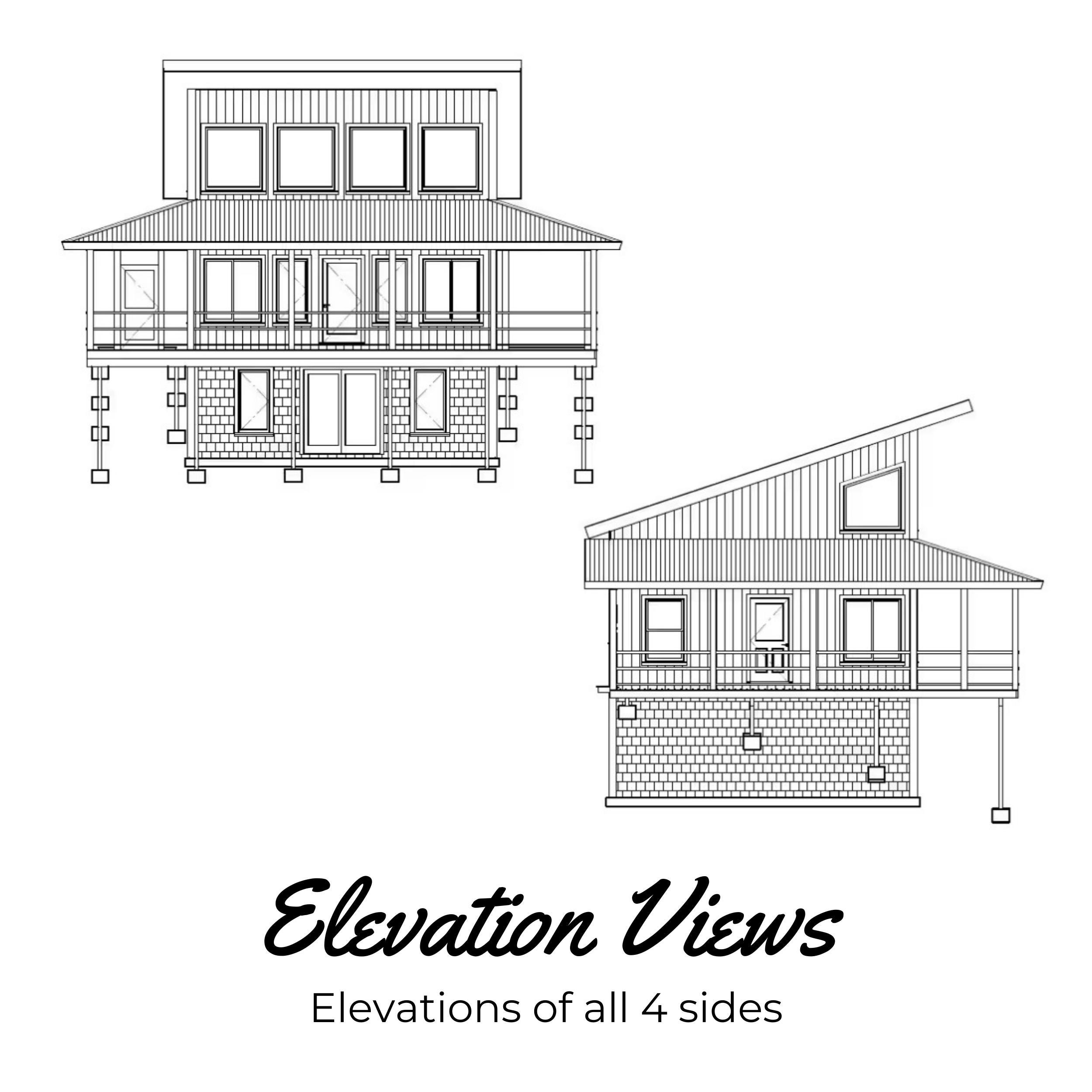 The Brookside House Plan, 3 Bed 2 Bath, Walkout Basement, 1300 Sqft. - Etsy