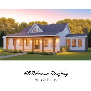 The Pineview Floor Plan, 2 bed 2 bath, single story ranch house.  1,500sq ft.