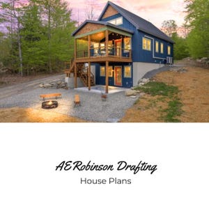 Schoodic House Plan: 2-Bed, 2-Bath, 2252 sqft (Digital Download)