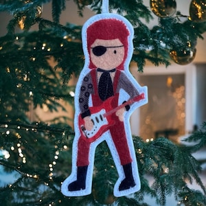 Bowie Ornament - Etsy