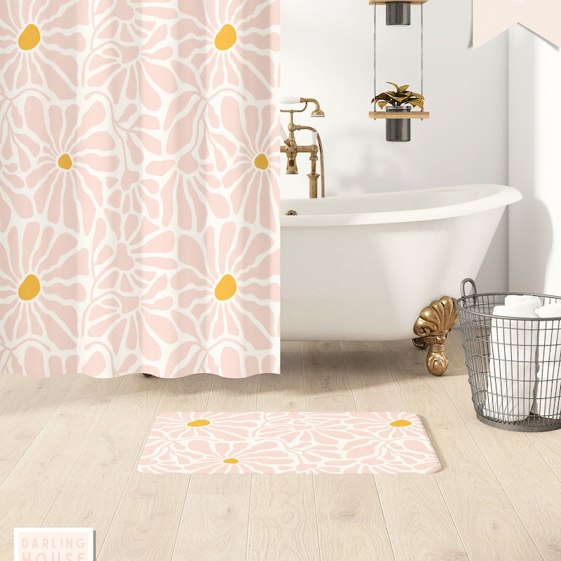Daisy Bathroom Decor - Etsy