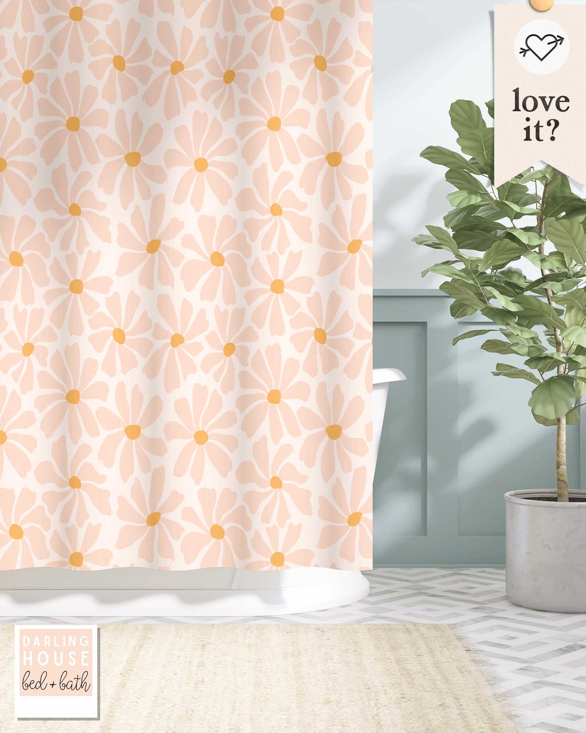 Inspiring Blush Shower Curtain Pictures
