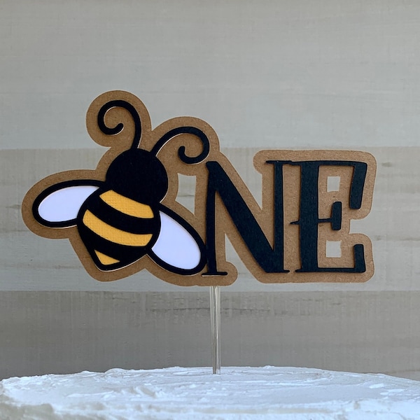 Sweet As Can Bee Fun To Bee One Bee Theme Cake Topper Birthday Decoration Discontinued Item