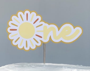 Boho Sunshine One Birthday Cake Topper Party Decoration Summer Clearance