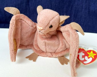 RARE! Ty Beanie Baby Batty TM. 1996 Tag Errors (Original)