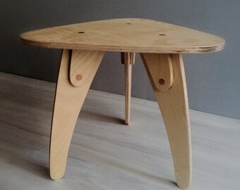 nursery side table with storage