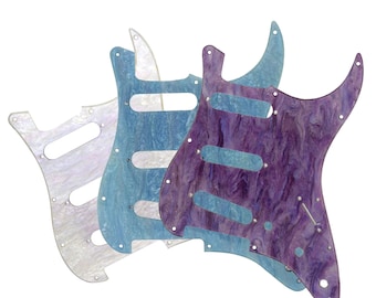 Galactic Pearl Stratocaster Pickguard pour guitare électrique
