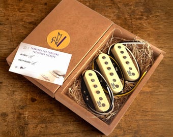 Pastillas de bobina simple Fuzzy Duck™ Silver Series para Stratocasters