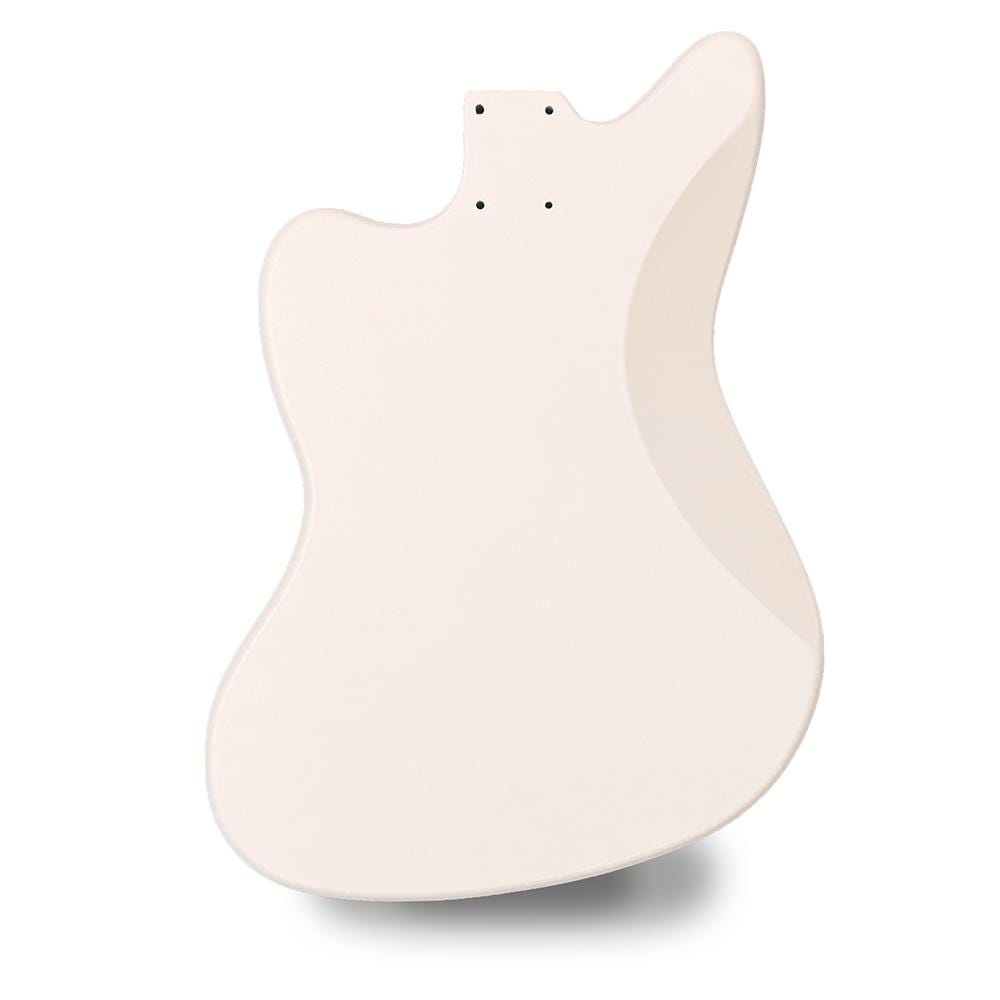 Jazzmaster Guitar Body - Olympic White Vintage Nitro Satin - 2