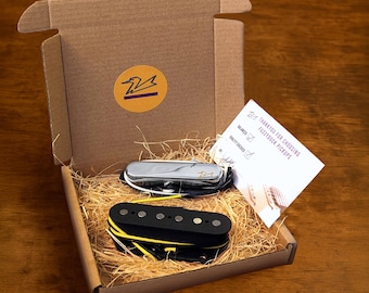 Fuzzy Duck™ Gold Series Telecaster Single Coil Pickups (Neck Bridge or Set)
