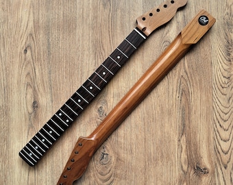 Telecaster kompatibler Roasted Maple und Palisander GitarrenhalsNitro 22 Bund