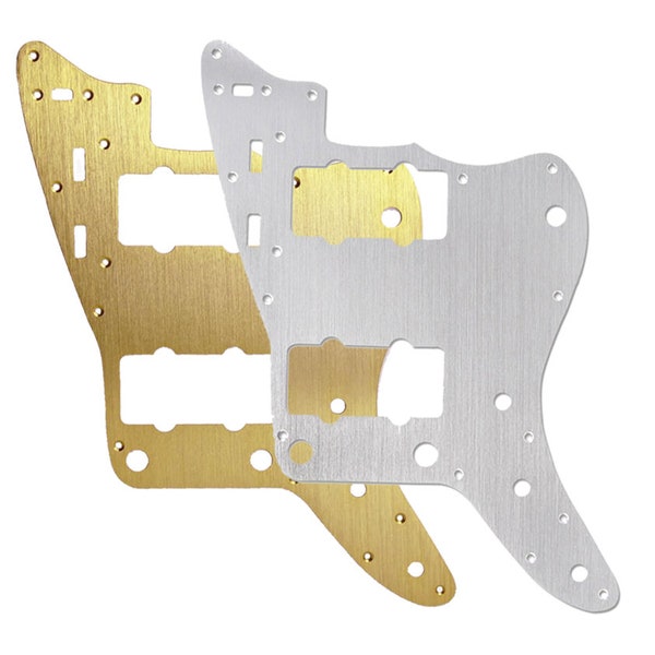 Brushed Aluminium Jazzmaster Electric Guitar Pickguard