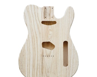 手作りのワンピースパイン材テレギターボディ - 未完成のPartscaster