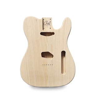 Telecaster Guitar Body - Unfinished - 2 Piece Ash
