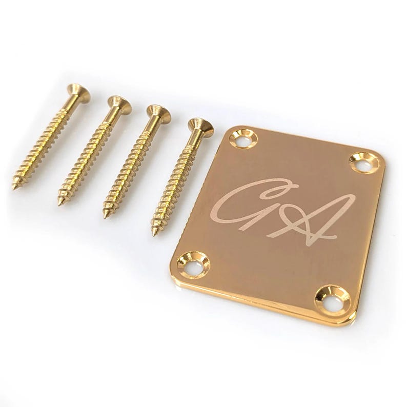 GA Gold Neckplate with included screws