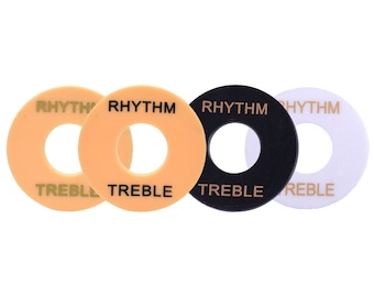 Placa de interruptor Les Paul - Anillo selector de pastillas de agudos Rhythm