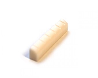 thumbnail image 2 of 6x9x43mm Guitar Bone Nut - 35mm E To E String Spacing For Acoustic & Electric 2 of 14