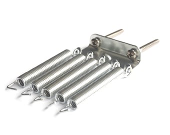 Jeu de ressorts vibrato, griffes et vis pour guitare Stratocaster, chevalet en acier inoxydable