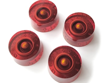 Speed Control Knobs – Volume Tone for Gibson & Epiphone Les Paul – Amber