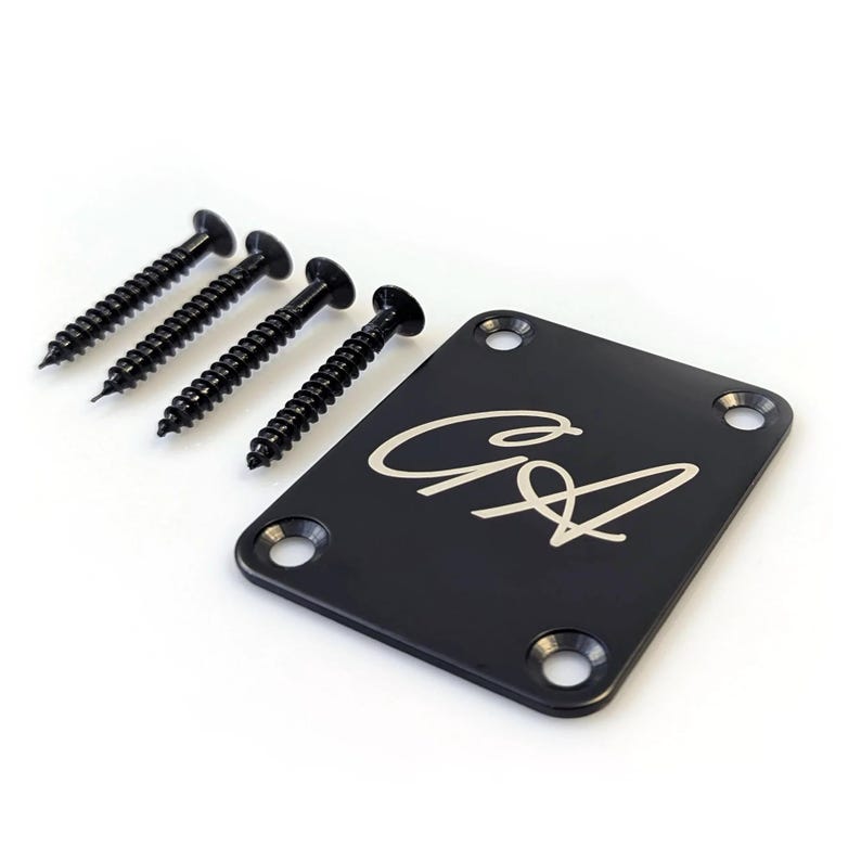 GA Black Neckplate with included screws