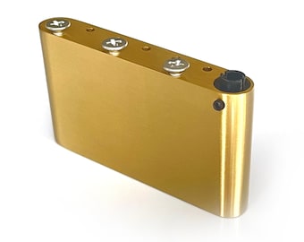 Tremolo pour Stratocaster, Laiton Massif – Bras à enfoncer