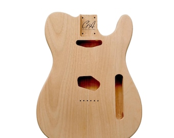 Korpus gitary Telecaster - Niedokończony - 2 częściowy mahoń