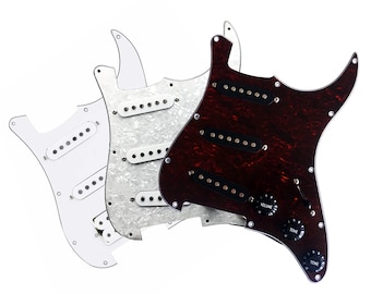 Loaded Stratocaster Electric Guitar Pickguard Scratchplate Prewired
