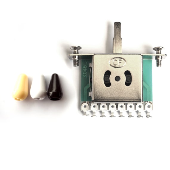 1 Pz. Selettore Pickup A 5 Vie Per Sostituzione Tele Strat - Foto 9