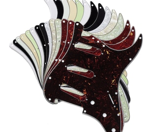 Stratocaster Electric Guitar Pickguard Scratchplate to Fit Fender USA MEX SSS