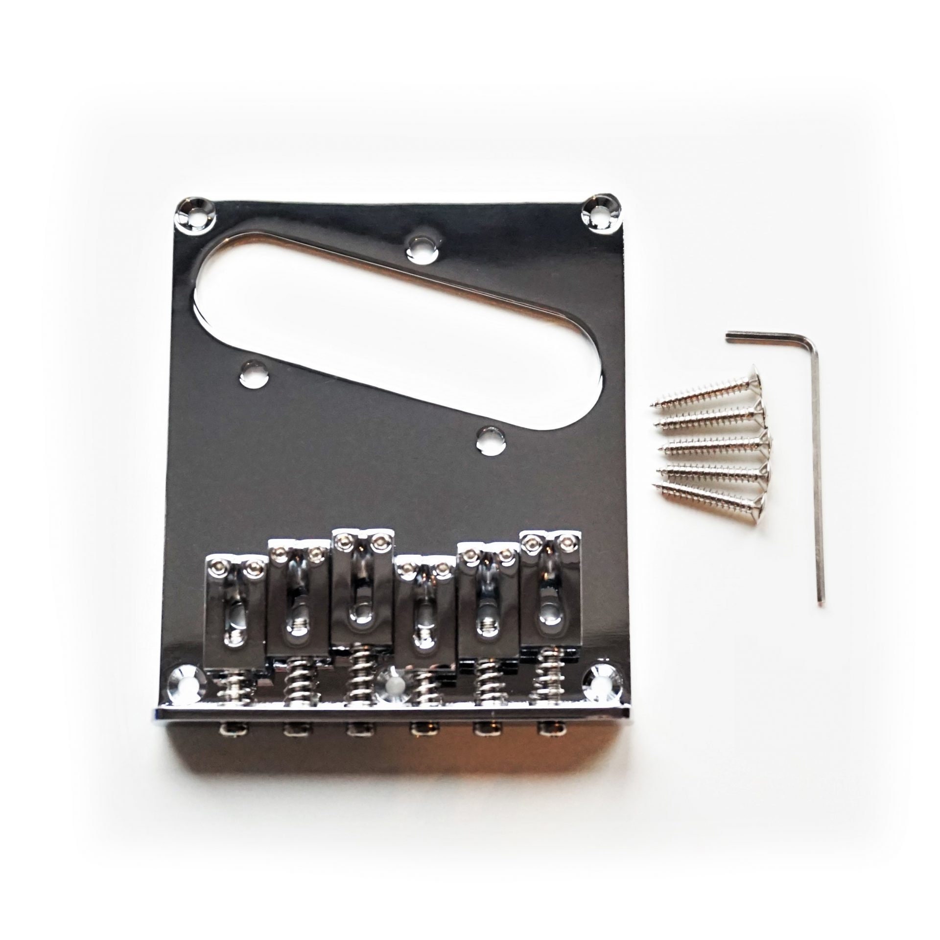 Modern Telecaster Bridge - 6 Saddles - Etsy